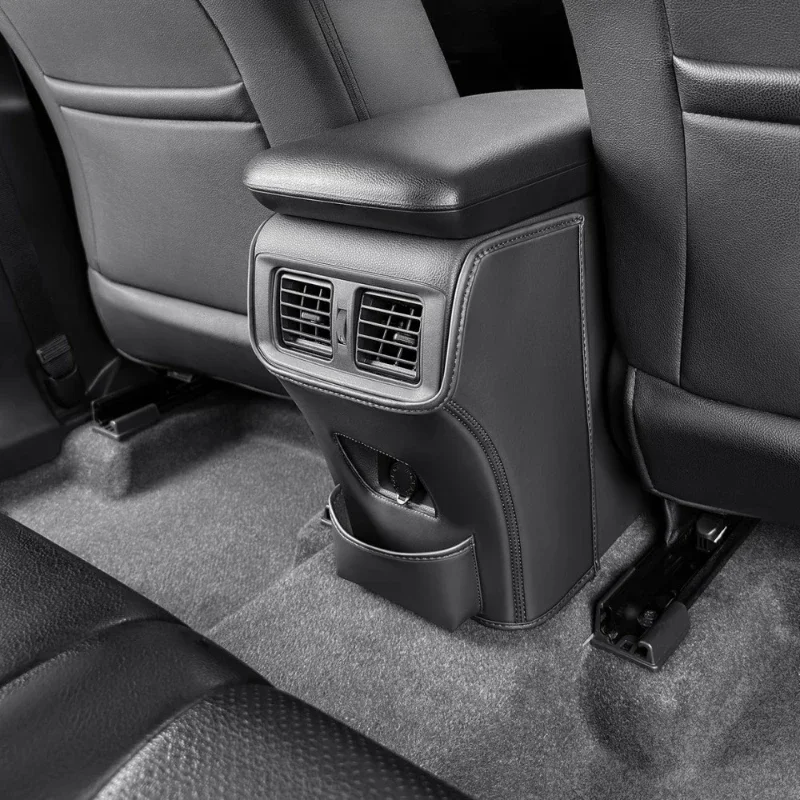 For Toyota Rav4 XA50 20-24 Rear Anti-kick Pad Armrest Box Rear Discharge Trend Protective Pad Accessories Interior Accessories