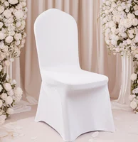 VEVOR Stretch Spandex Chair Covers, Universal Washable Slipcovers for Weddings Parties Events50-150 Pack Fitted Protective Cover 1