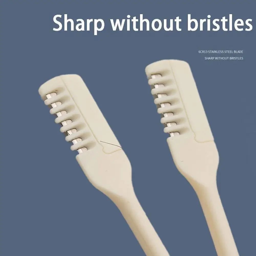 Cutter 1/2/3pcs For Women And Men Safe Portable Manual 2024 Newest Nasal Hair 360 Degree Rotating Clippers Nose Hair Trimmer