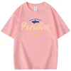 6 Color 100% Cotton T Shirts For Kids Summer Boys Girls Cartoon Printed T Shirts Cute Clothes Daily Casual Versatile Red Top 6