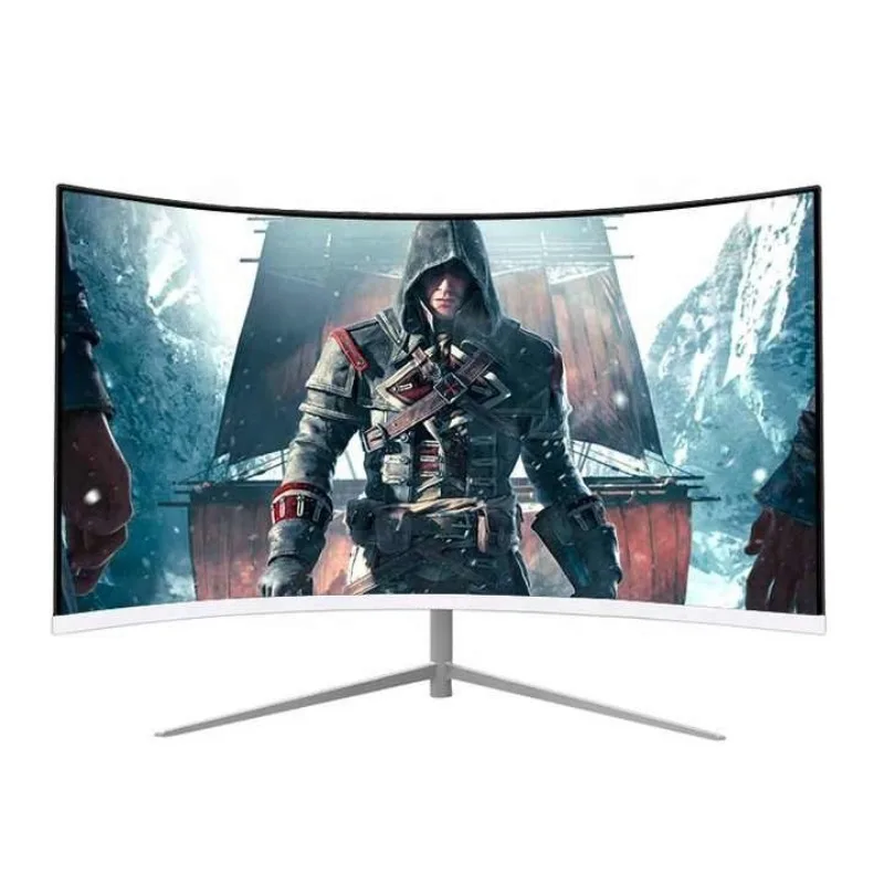 

Hot Sale Frameless 1ms Ips Pc 24" 27" Hd Display Lcd Led Screen Curved 75hz 144hz 165hz Desktop Computer Game Monitor Gaming