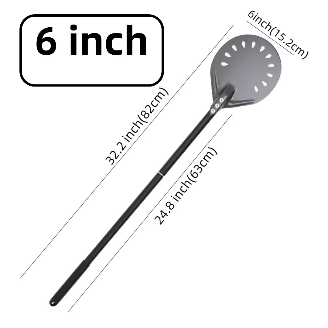 Enhanced Pizza Oven Shovel and Paddle Set - Hard Anodized Baking Tool Collection