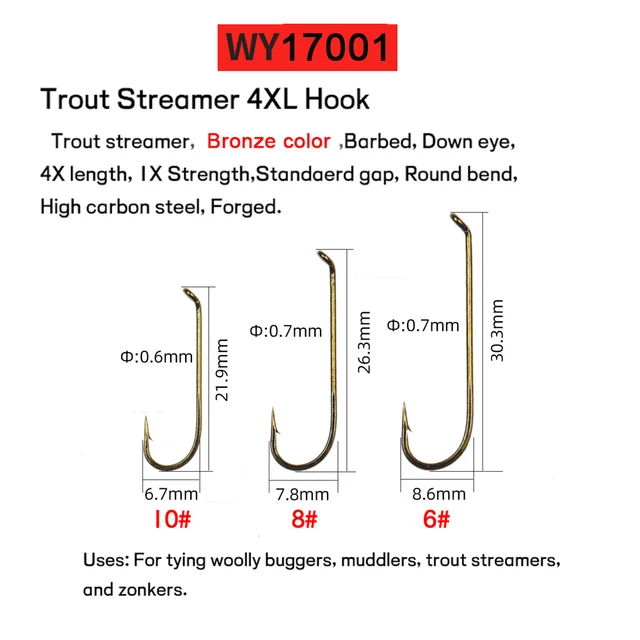 KoreaSun Barbless Jig hooks, 50pack for $5.00