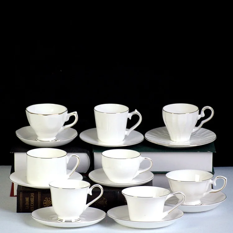 Ceramic Porcelain Cups Set Porcelain Coffee Cups Set European