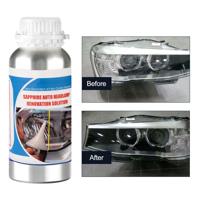 Kit de polissage chimique pour phares de voiture, liquide polymère,  liquide, réparation, polissage - AliExpress
