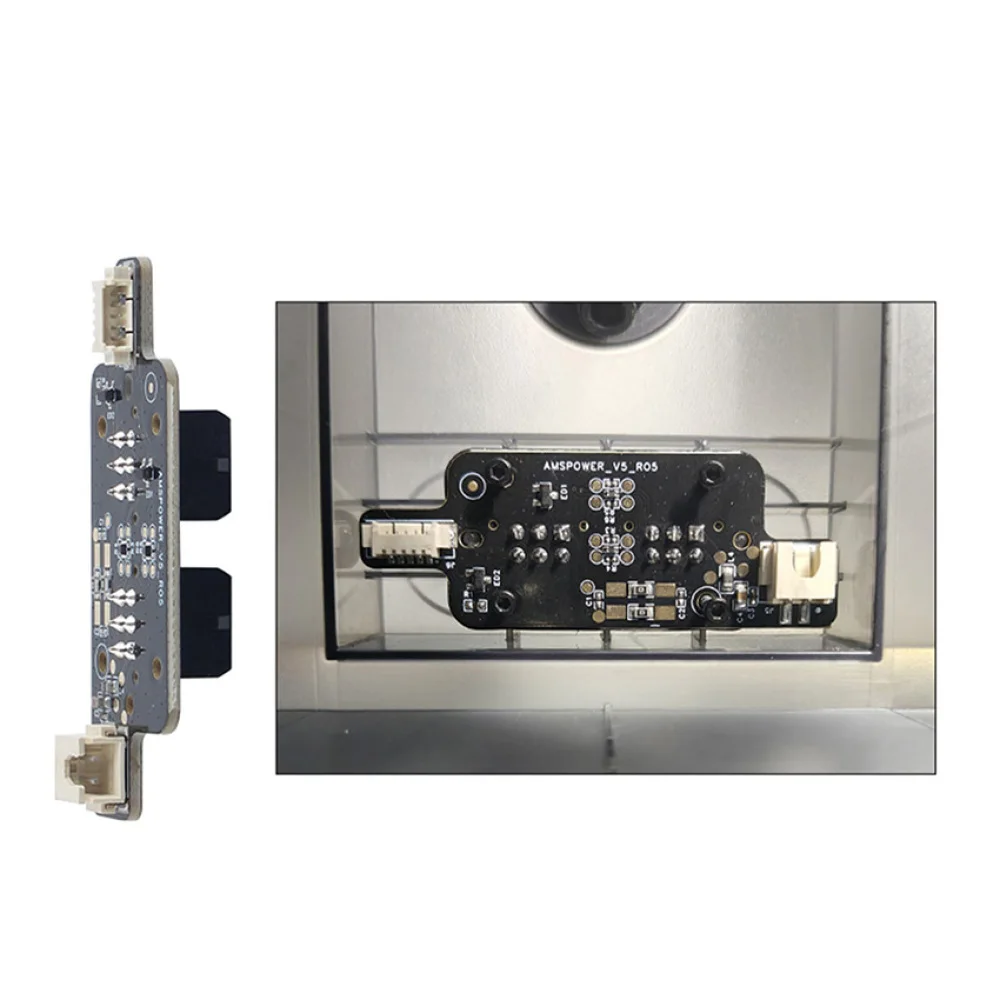 1pc Multi-color Power Adapter Board 3D Printer Replacement Adapter Plate for Bambu Lab AMS Repair Parts