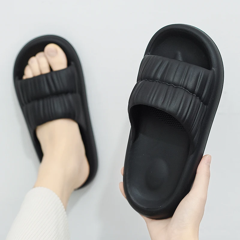 

Men Soft Cloud Slippers Summer Beach Eva Soft Sole Slide Sandals Leisure Men Ladies Indoor Bathroom Anti-Slip Shoes Pantuflas