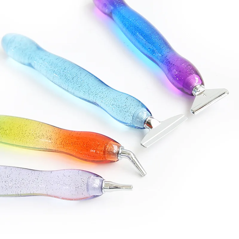 Homfun-ダイヤモンドペイント星空アートペンセット、スレッド