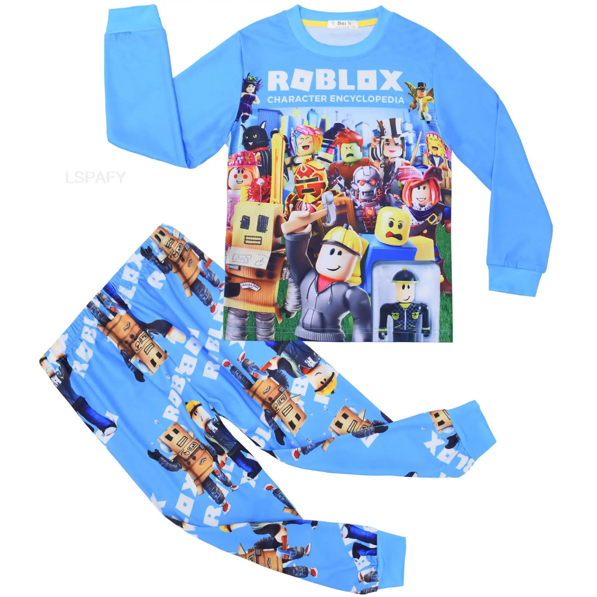 ROBLOX Crianças Pijamas Set Menina Menino Anime Cosplay Casa