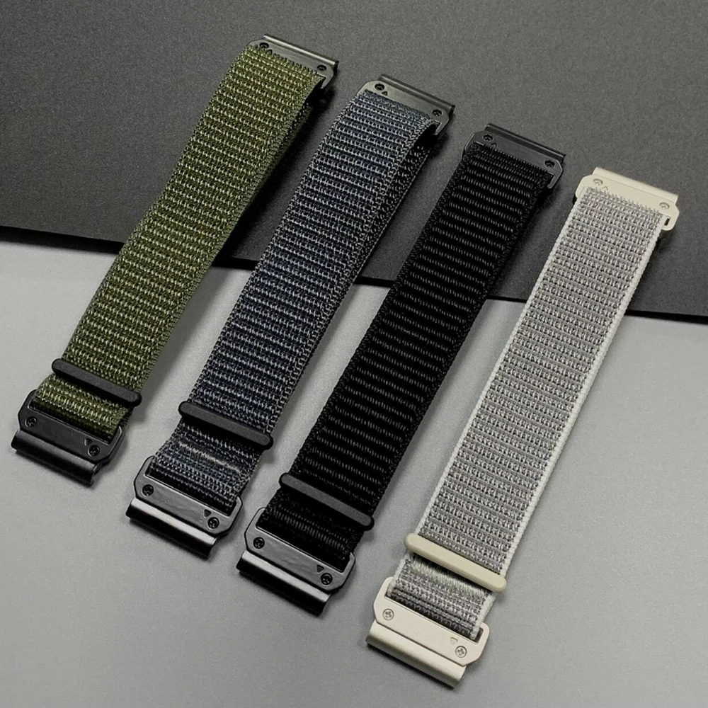 Premium Nylon Easy Fit Strap for Smartwatch - Quick Release Belt Bracelet