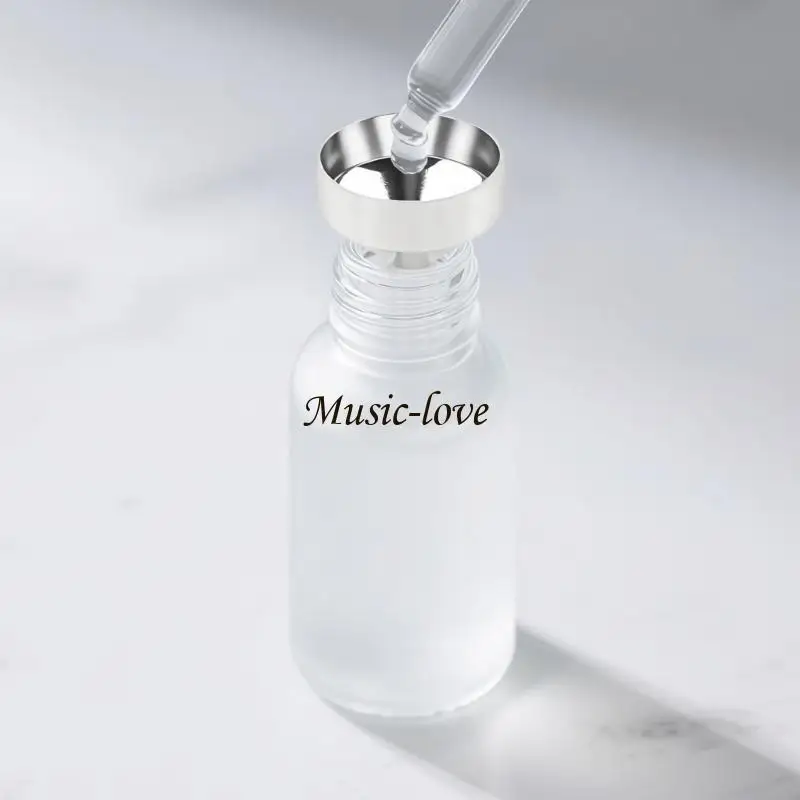 3 개 PCS 깔때기 금속 깔때기 소형 깔때기 향수 깔때기 실험실 물병 203A