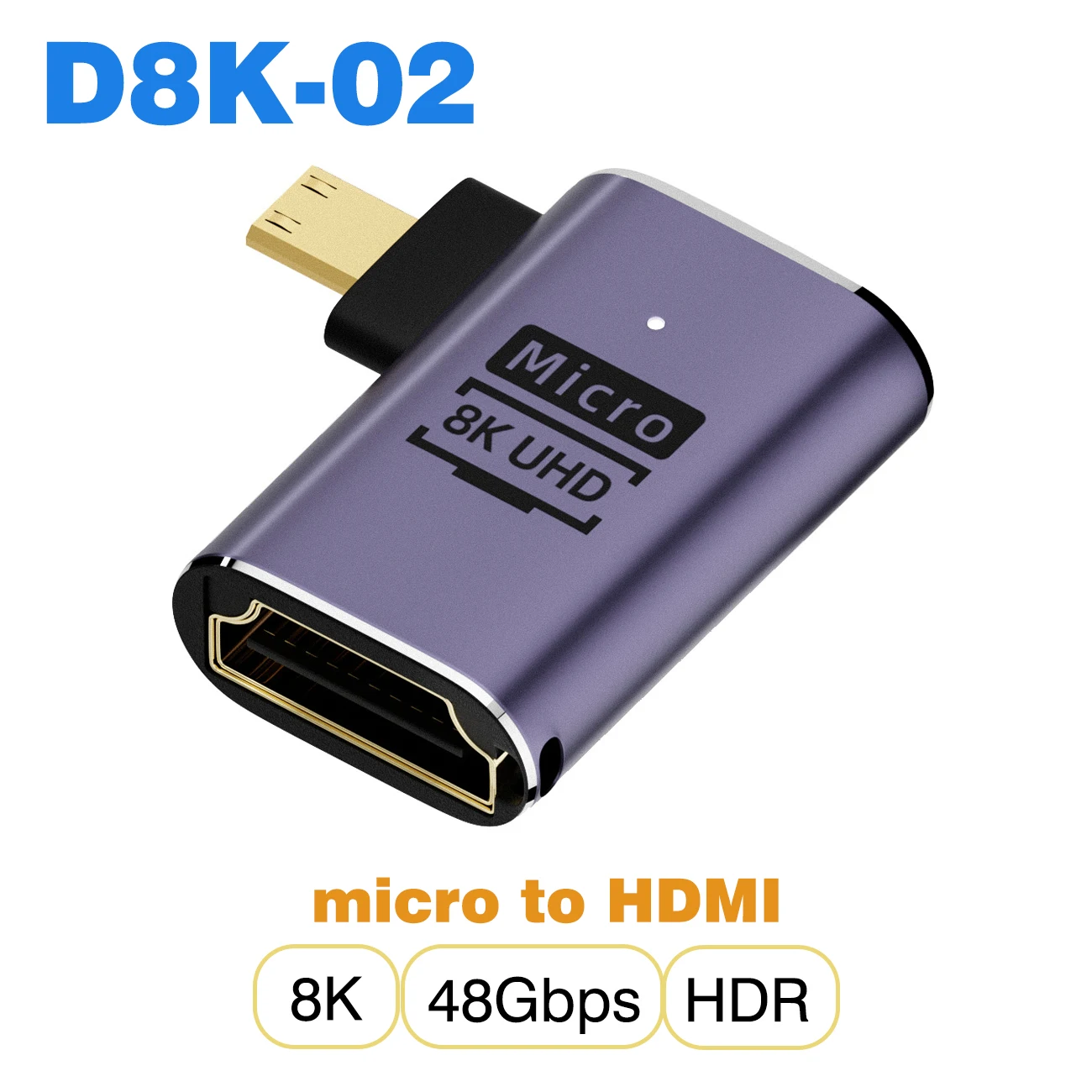 D8K-02 Micro to HDMI