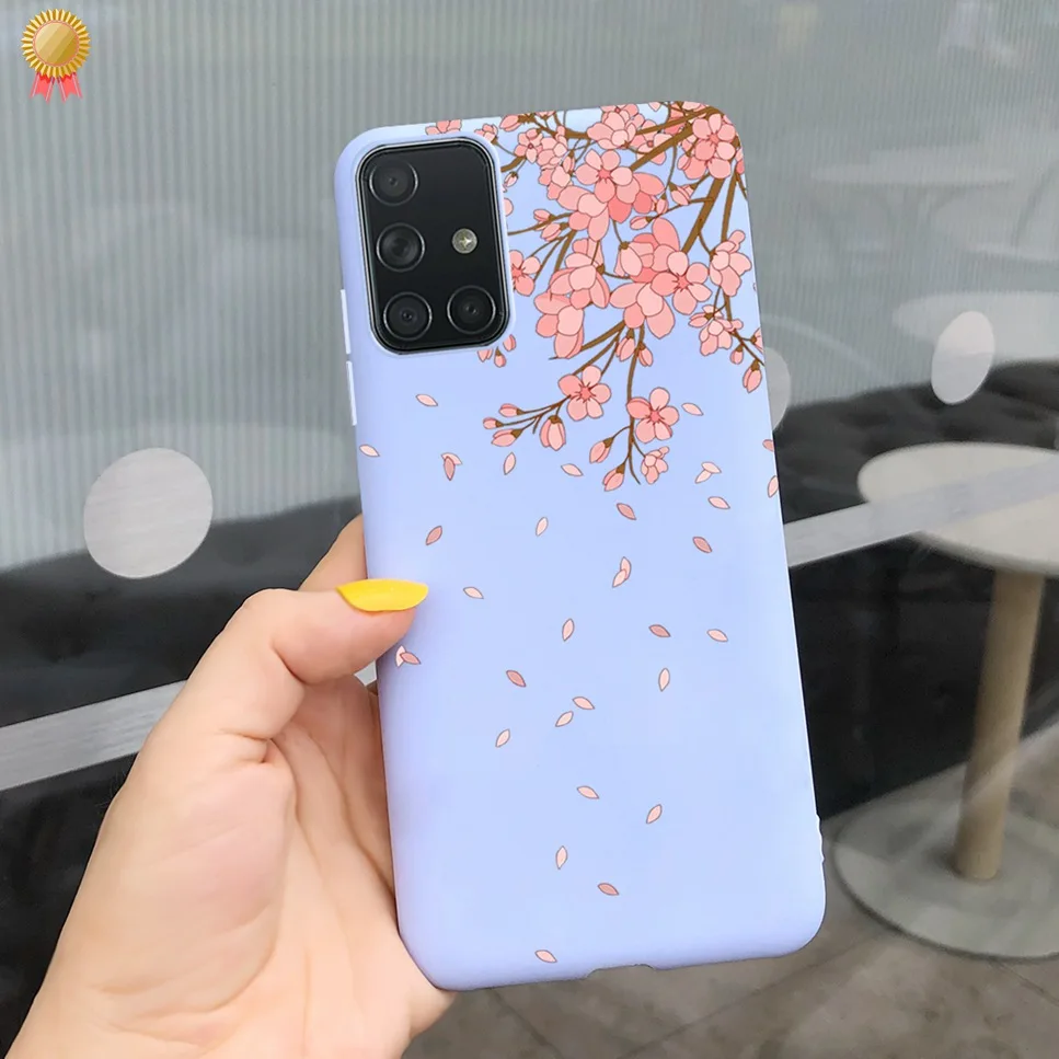 For Samsung M31 M31s M31Prime Case Cute Cartoon Cat Shockproof Silicone Cover For Samsung Galaxy M31 M31s Phone Case Back Cover