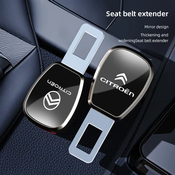 Estensore per Cintura di Sicurezza Auto, Accessorio per Sedile Auto per Citroen E-C3 E-C4 X C5X C3 C4 Aircross Cactus