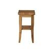 Bracken Bathroom Stool with Shelf, 18" Seat Height, 4