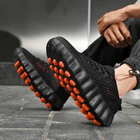 Chaussures décontractées de marque pour hommes, baskets à semelle épaisse et douce, respirantes, pour la marche, Zapatillas Hombre 88217 5