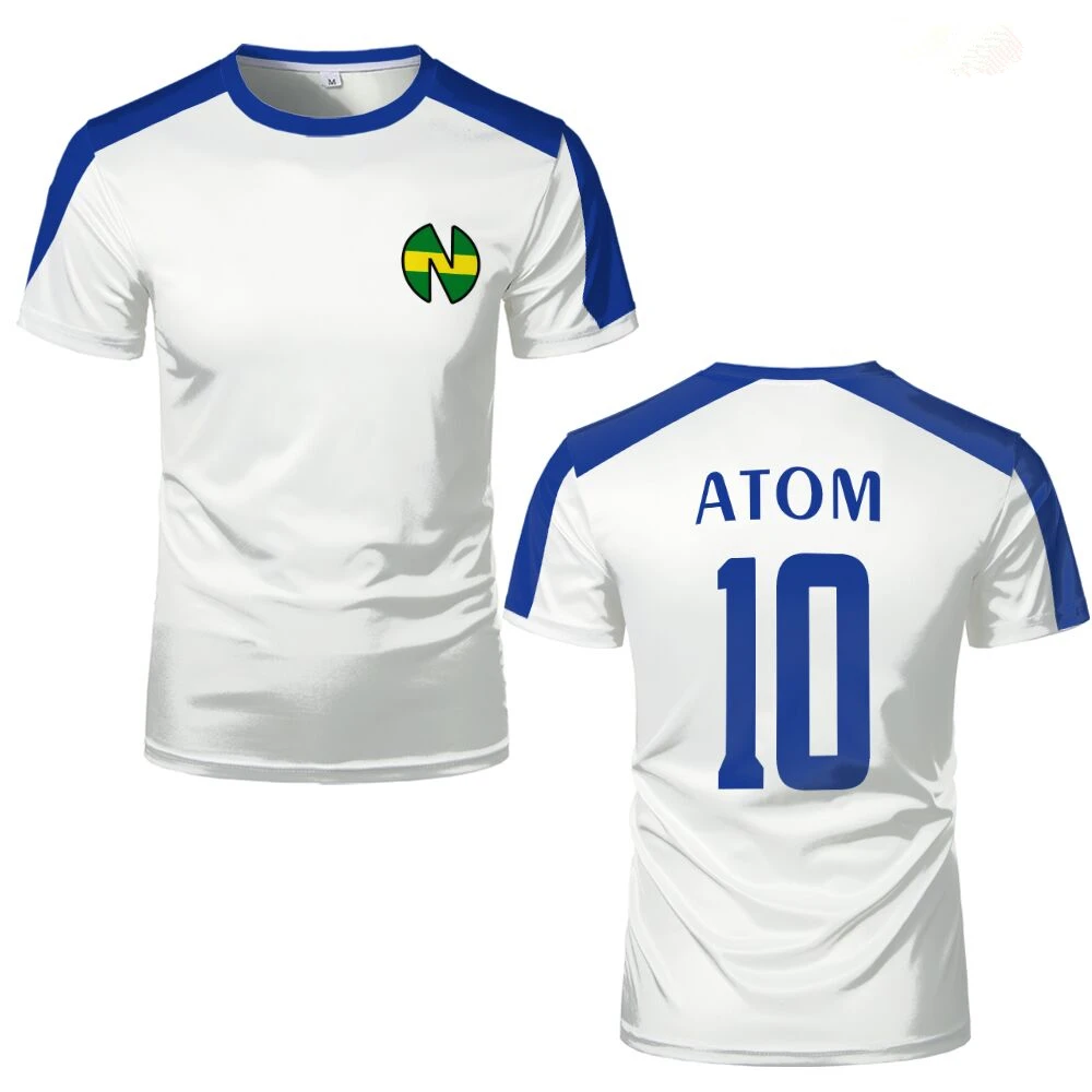 

Tsubasa School Nansheng Olive and Benji Kits T-shirt Captain Animation Jersey Cup Ball Men Custom High Quality