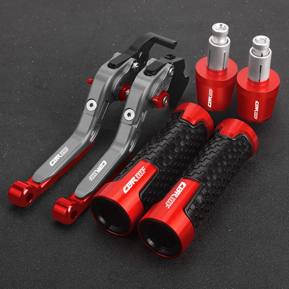 

CBR1000F SC24 For HONDA CBR1000F SC24 1993 1994 1995 1996 1997 1998 Handlebar Hand Grips Ends Handle Brake Clutch Levers