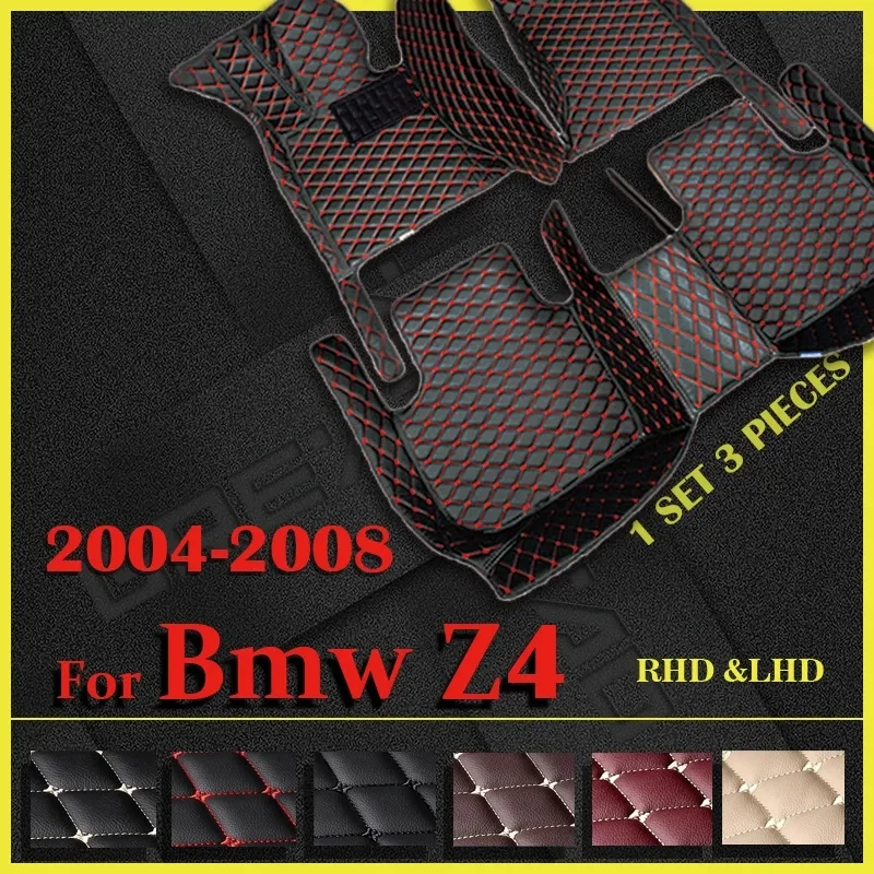 

Car floor mats for BMW E85 Z4 2004 2005 2006 2007 2008 Custom auto foot Pads automobile carpet cover