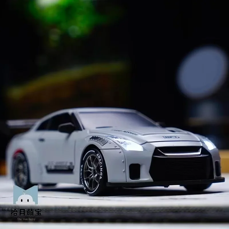 Simulated Gtr Model Sports Car Air Force Gray Full Scale Rc Remote Control Car Advanced High Speed Drift Car Children'S Toy Car 2