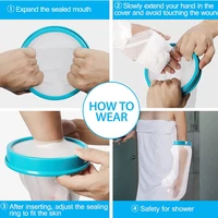 Waterproof Cast Protector for Showering, Reusable Seal