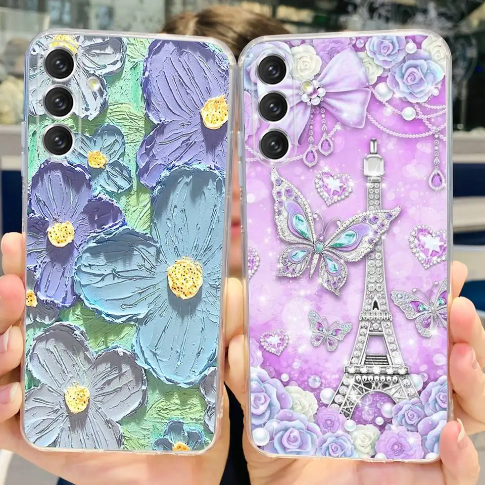 FlowerButterflyPhoneCaseForSamsungGalaxyA144G5GCoverSamsung