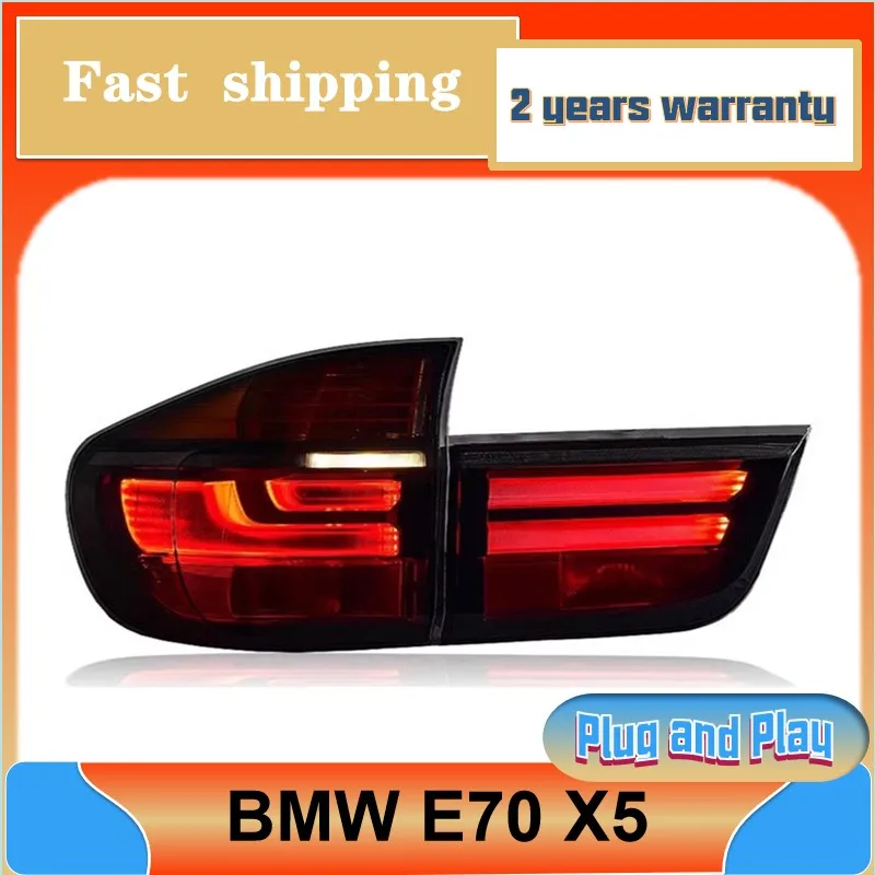 

Car Styling for BMW E70 X5 Rear Tail Lights 2007-2013 X5 Taillights DRL+Turn Signal+Brake+Reverse