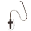 Wood for Cross Pendants Necklace Natural Wooden Christian Crosses Suitable for Men Women Crafts Jewelry Projects Decorat - Image 6