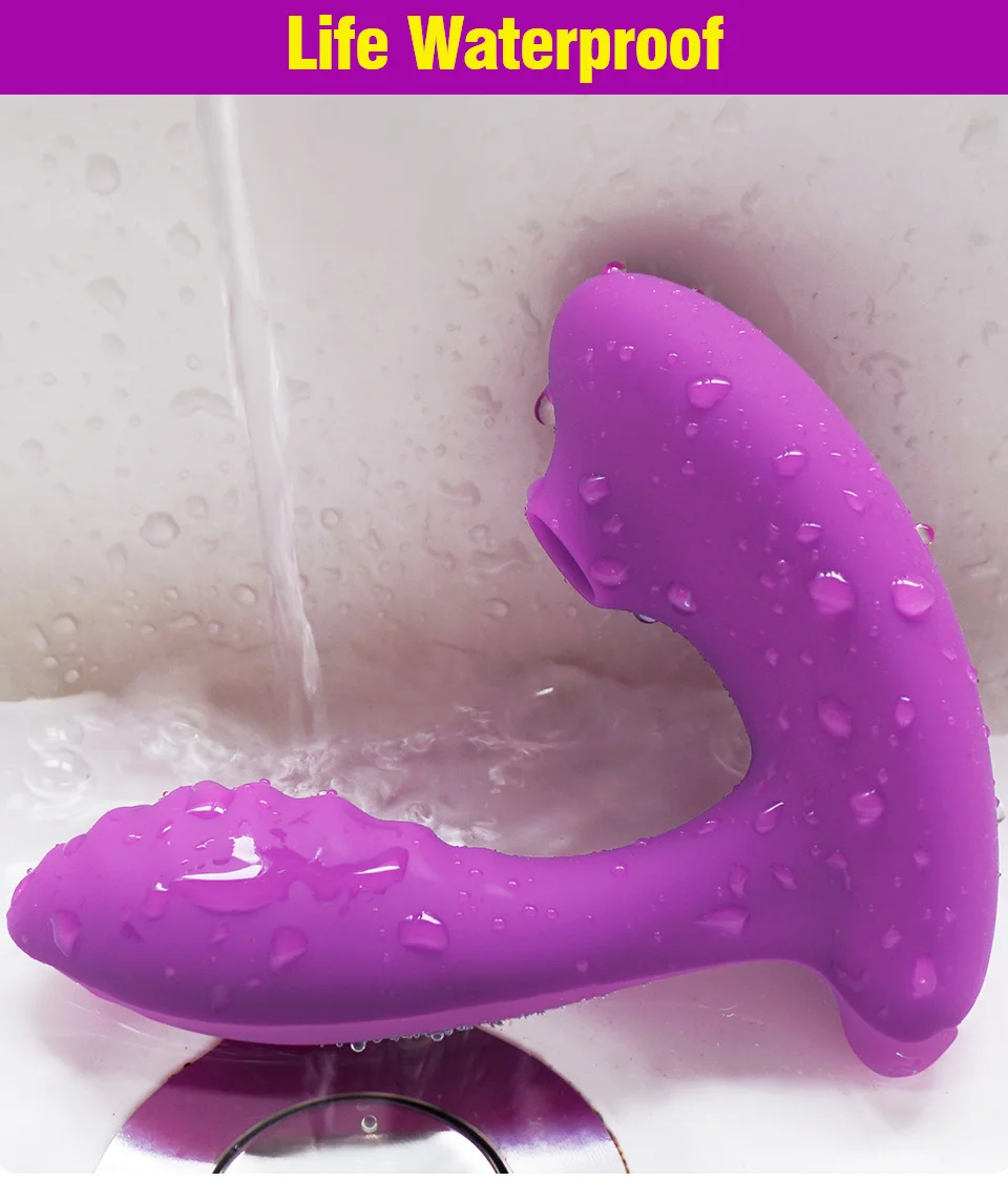 Wireless Remote Control Invisible Wearable Sucking Vibrator For Women G Spot Clit Sucker Clitoris Stimulator Dildo Sex Toy Shop