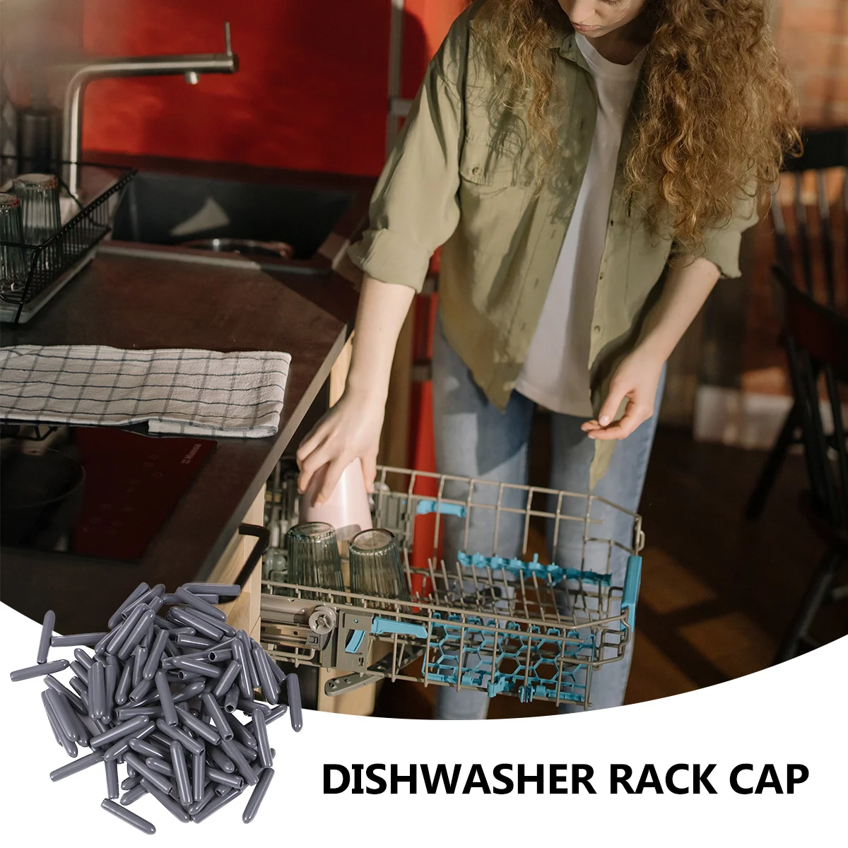 DishwasherRackCapsTipCapCoverCoversTineProngEndReplacementProtectorTipsBaskets