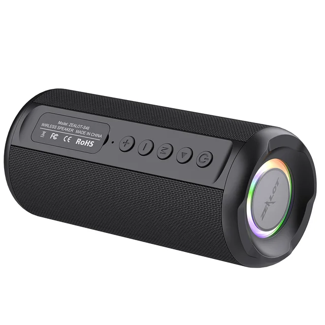 スピーカー(ブルーツゥース) FUNLOGY Portable2 black / ポータブルスピーカー Bluetooth