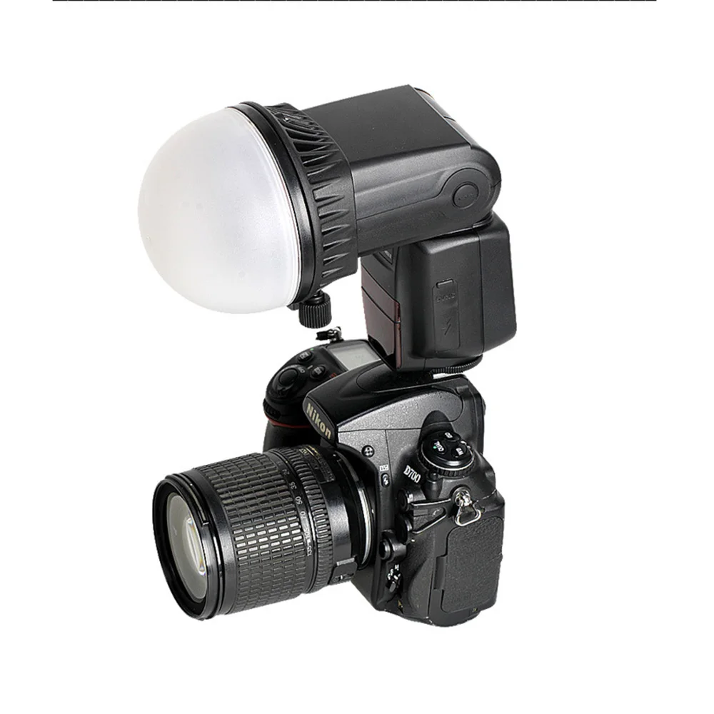Camera Flash Magnetic Mount Diffuser Ball Honeycomb Grid Color Filte for Canon Nikon Sony Godox Neewer YONGNUO Speedligh