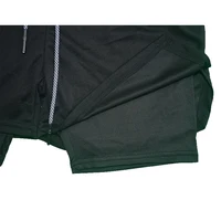 2 in 1 Compression Shorts for Men Gym Workout Running Shorts with Phone Pockets Athletic Quick Dry Activewear 5