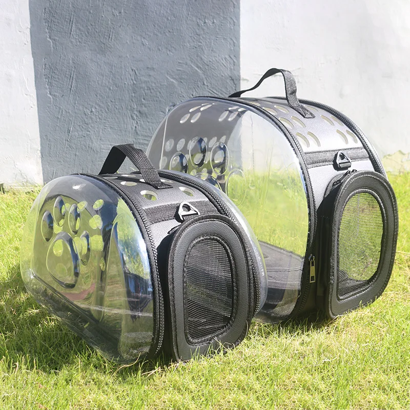 Cat Space Capsule Transparent Pet Carrier Bag pet carrier bag pet carrier backpack pet bag Breathable Small Dog Backpack Travel Cage Handbag for Kitten