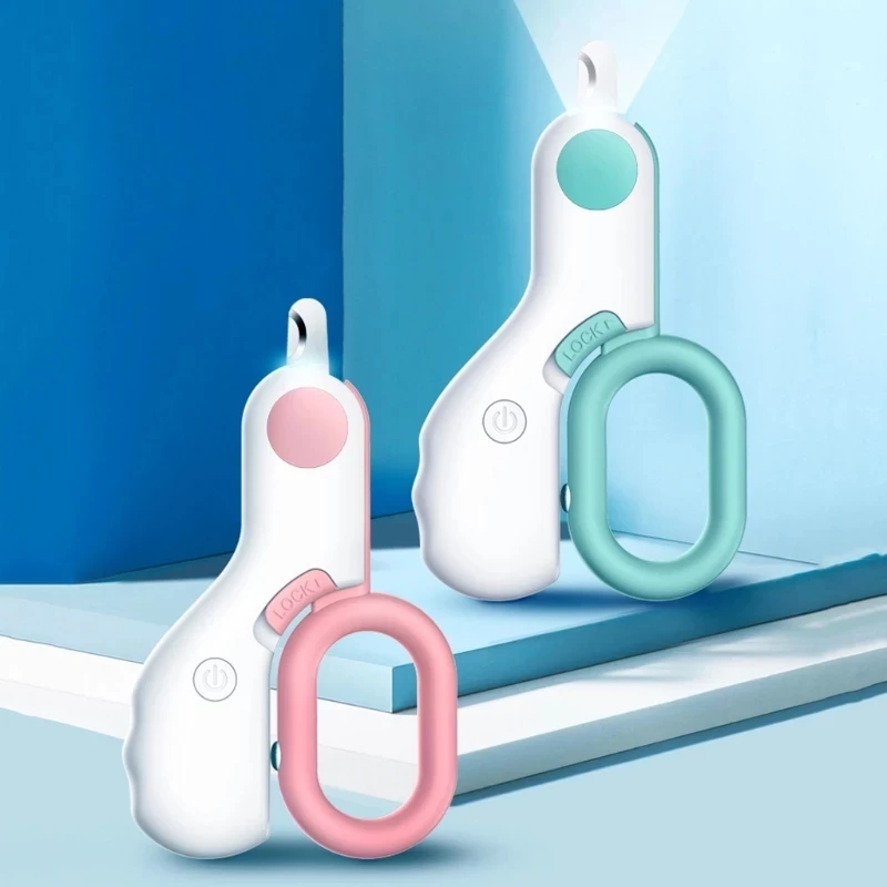 Dog Nail Clippers With LED Light Grooming and Care Cat Dogs Trimmer Pet Nail Clippers For Puppy Kitten Cleaning Accessories pet nail clipper pet nail scissors