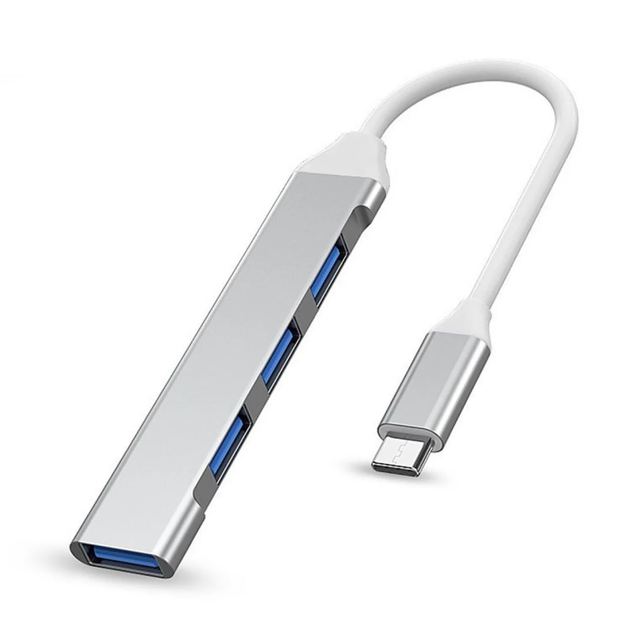 Station d'accueil USB C 8 en 2, adaptateur type-c vers 4K60Hz HDMI USB 3.0 5Gbps RJ45 1000Mbps, séparateur avec SD/TF pour ordinateur portable