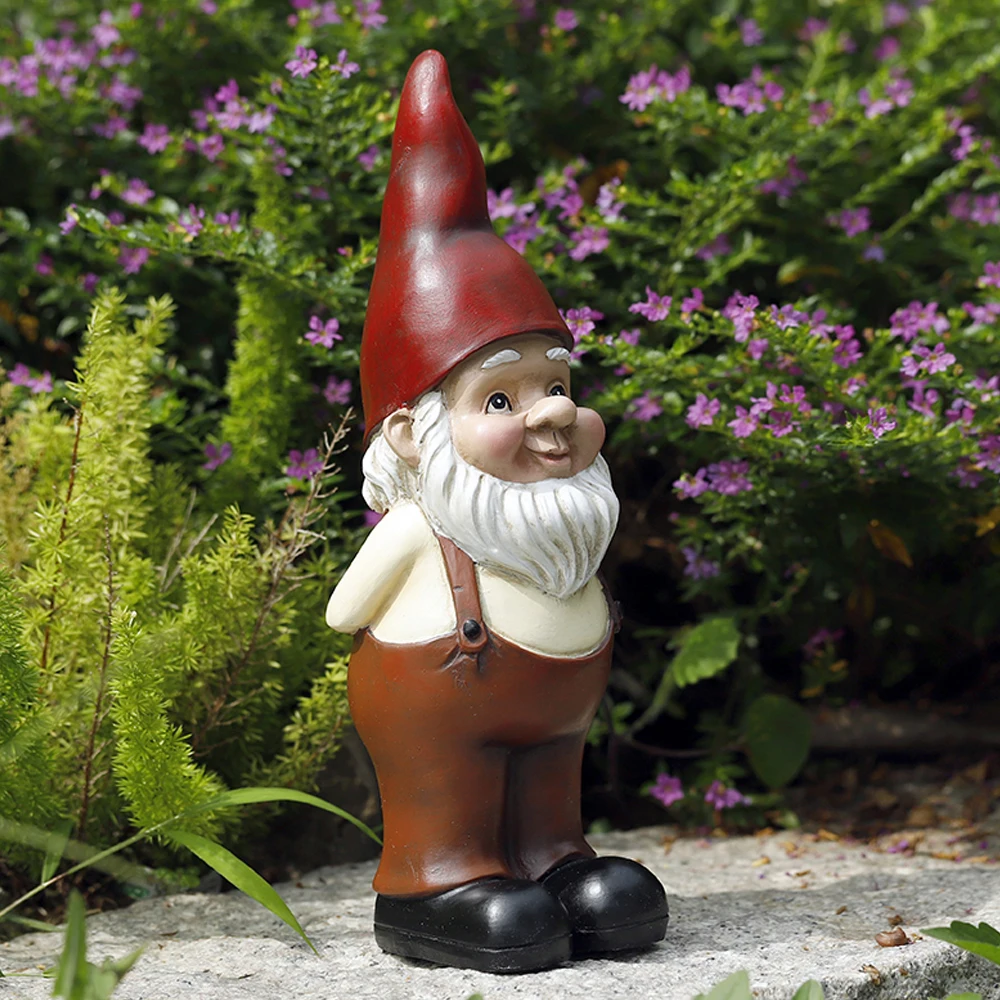Garden Gnomes Statues Yard Decorations Outdoor Garden Decor Gnomes Statues Patio Lawn Ornament Gifts for Women resin statue resin handicraft ornaments garden statue resin ornament resin ornaments garden decoration animal ornaments