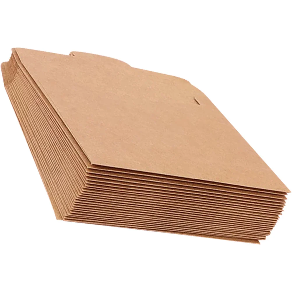 

Multi-function Kraft Brown Paper Bag Packing Cardboard Bags Coin Envelopes CD File Pouches