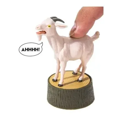 Miniature Figurines Miniature Ornament Ornament Crafts Screaming Goat Figurine Statue
