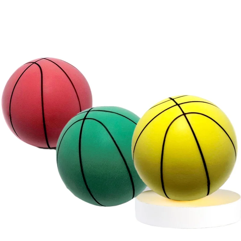 

New Bouncing Mute Ball Indoor Silent Skip Ball Playground Bounce Basketball Training Child Sports Toy Games