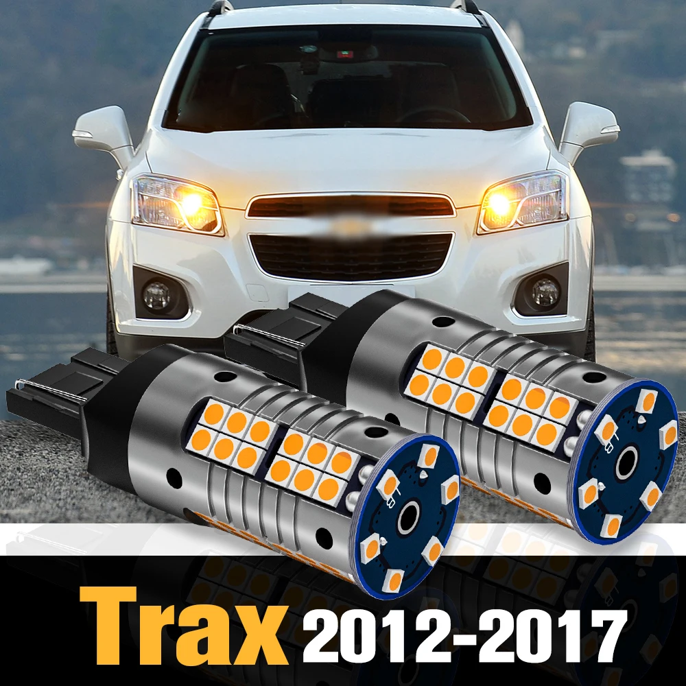 

2pcs Canbus LED Turn Signal Light Lamp Accessories For Chevrolet Trax 2012-2017 2013 2014 2015 2016