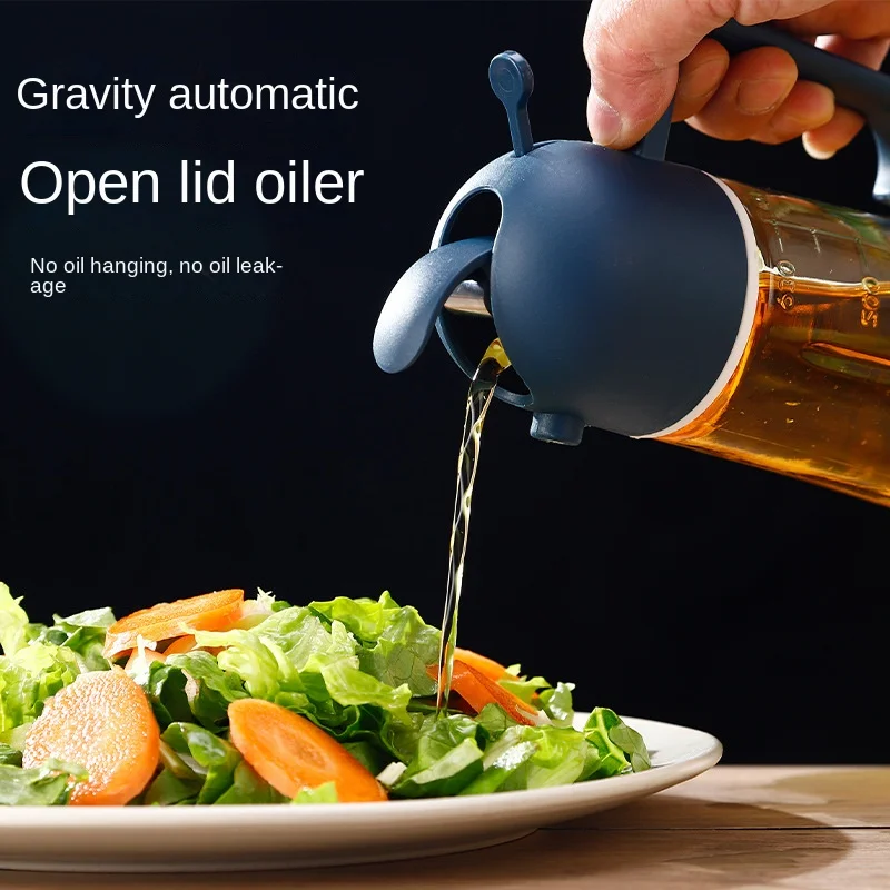 GIANXI botella de aceite de vidrio multifunción, difusor de aceite de oliva  para barbacoa al aire