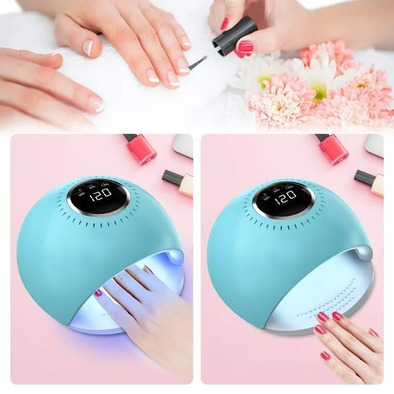 

Salon Essential: 84W High Power Nail Light Therapy Lamp - Quick Drying UV Nail Lamps for Professional Nail Salon Use