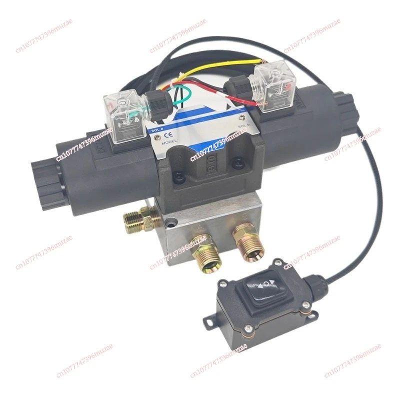 유압 윈치 전자 제어 밸브 유압 윈치 솔레노이드 밸브 후크 기계 목재 유압 밸브..