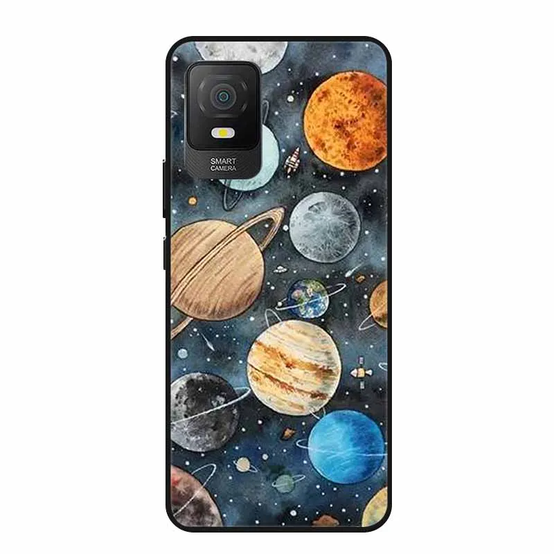 Cool Animal Black Silicone Soft Back Cover Case – Lion, Wolf, Tiger, Cat Design