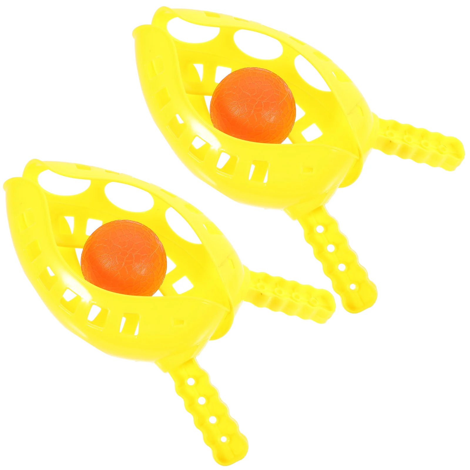 2 Sets Interactive Toss and Catch Balls Tossing Toy Toys for Kids Two-player Catching Outdoor Game Toddler Children 6