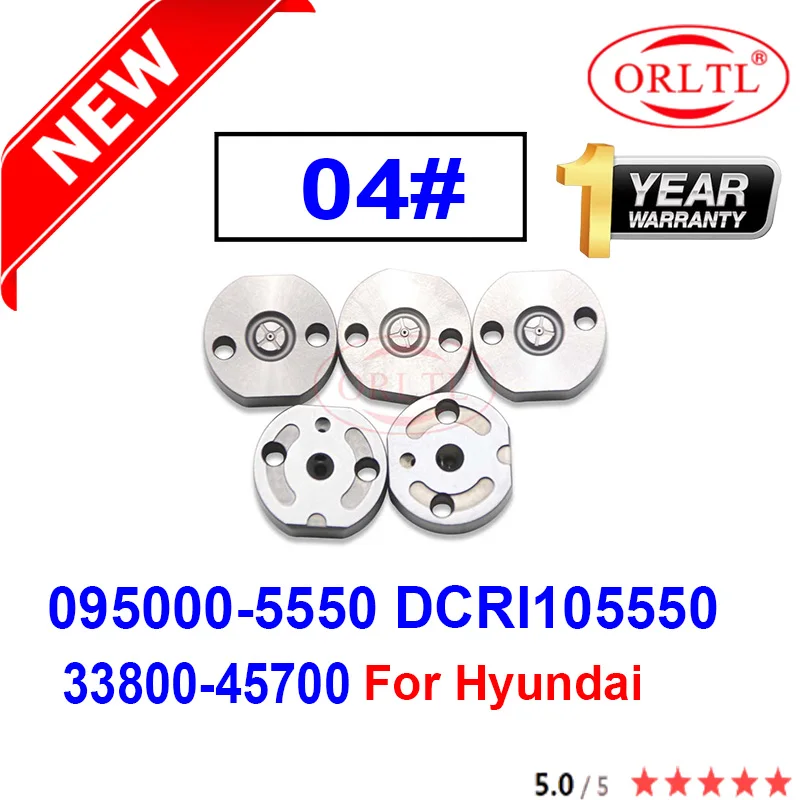 

33800-45700 инъекторная пластина с отверстием для клапана 04 # для Hyundai County D4DD 095000-5550 DCRI105550 3380045700 33800 45700