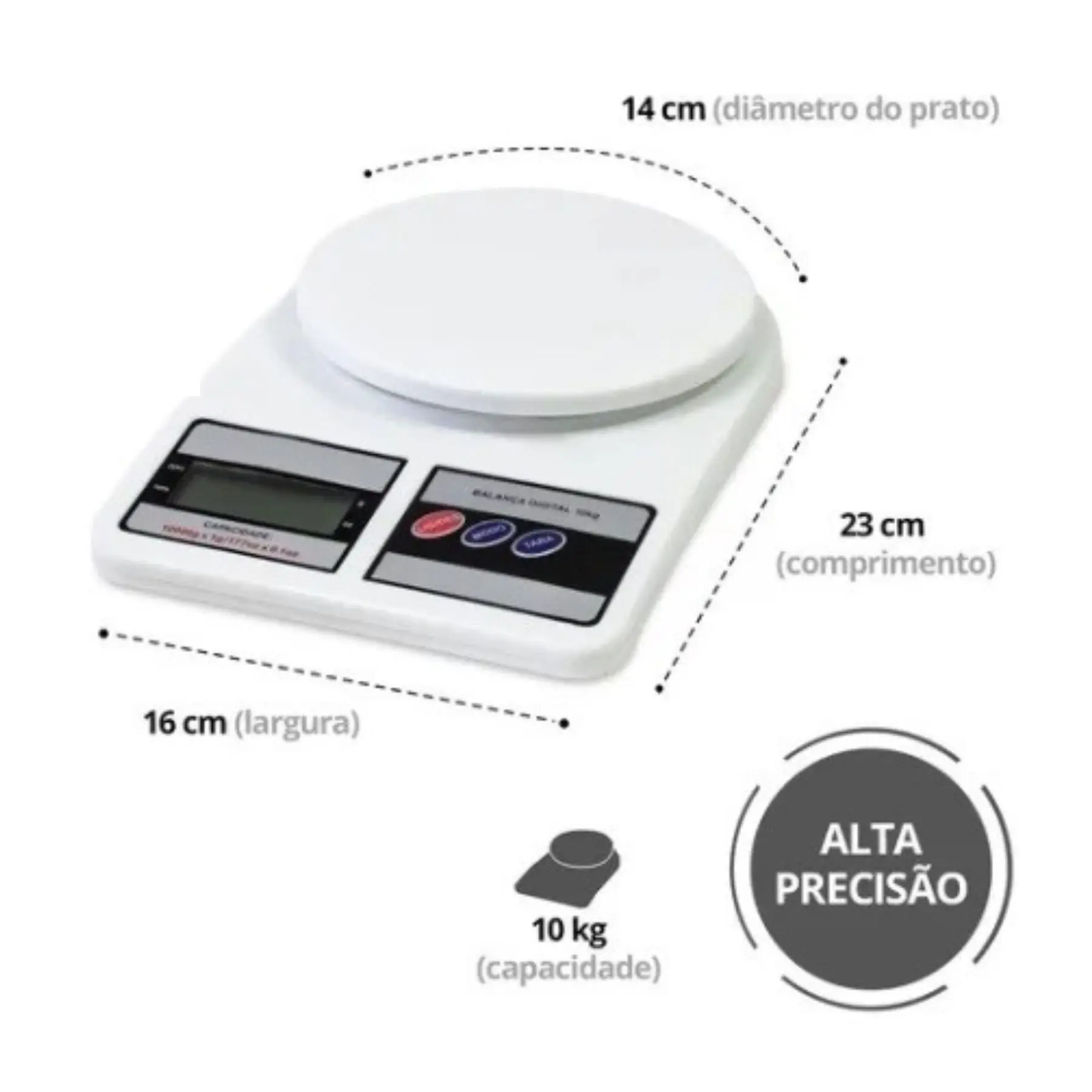 High-Precision Digital Kitchen Scale 5