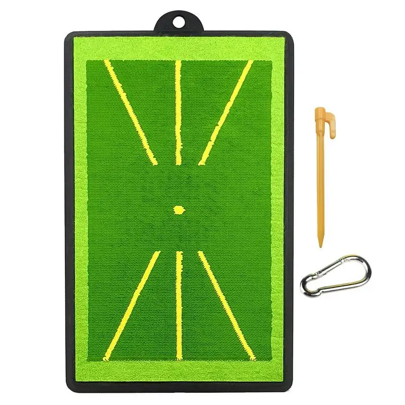

Golf Training Mat Detachable Mat Golf Trainer Rubber Base Anti Slip Lightweight Soft Portable Golf Pad For Homes Offices Parks