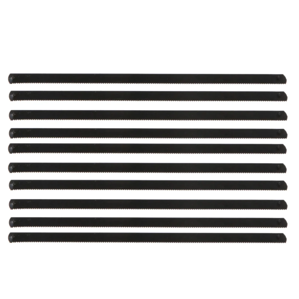 Black Steel Mini Hacksaw Blade 150mm 24TPI With Pinned Ends For Mini Hand Saw Quick Cutting Metal Plastic Hand Tools 20pcs